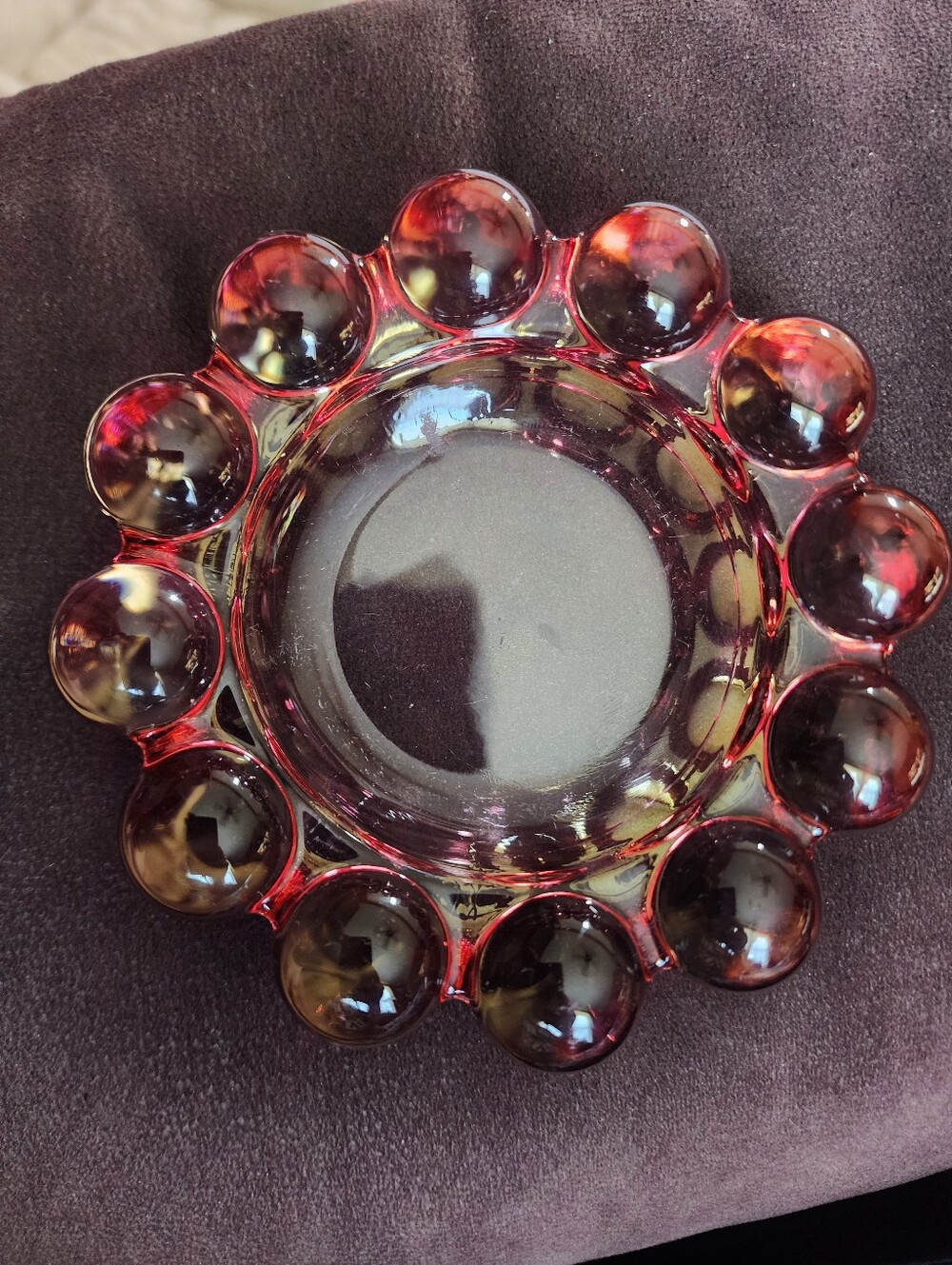 VTG Boopie Bubble Ashtray Trinket Tray